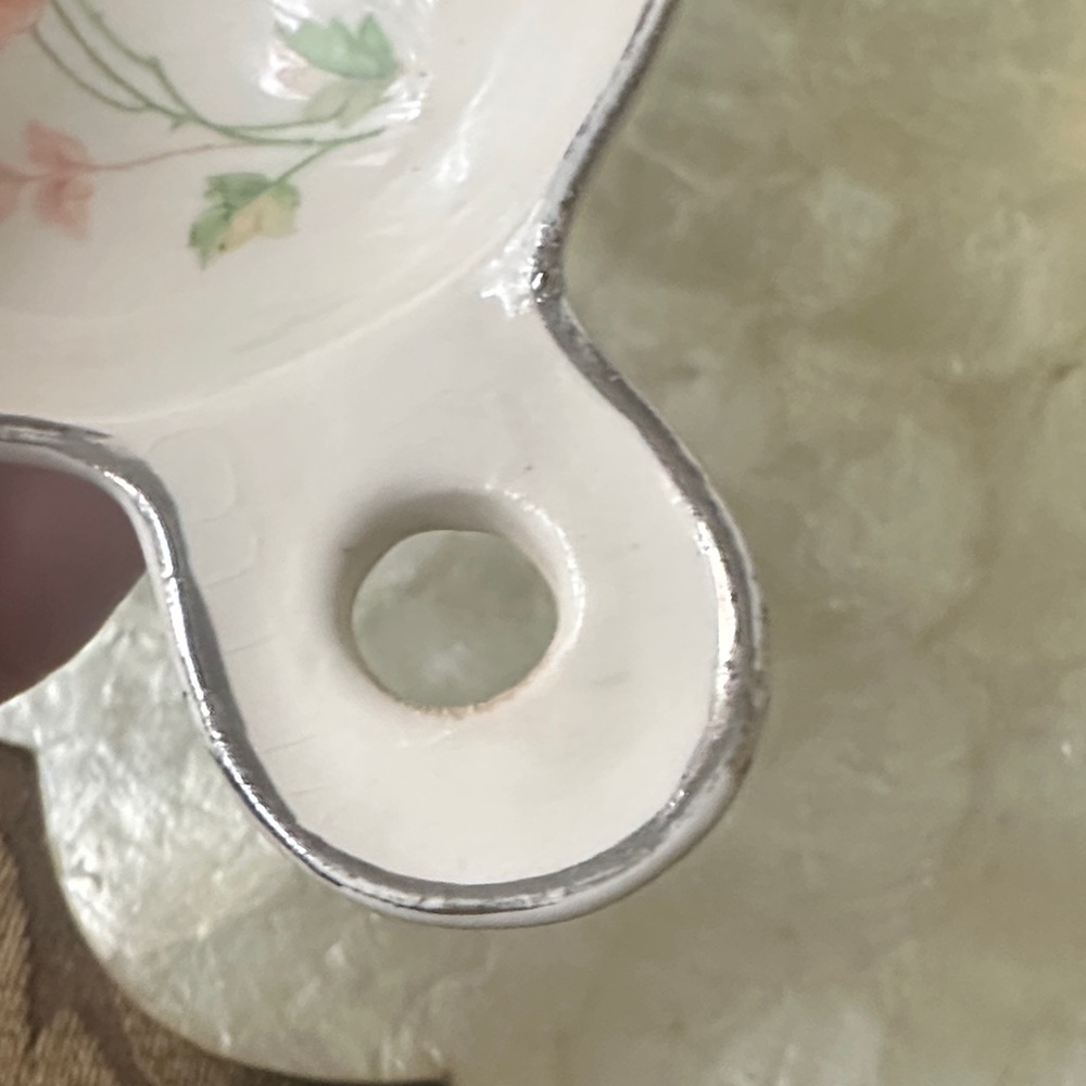 Floral Ceramic Serving Utensils - Picture 6 of 11